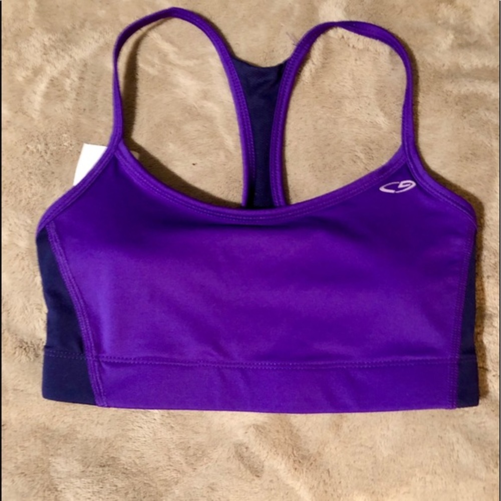 Champion Duo Core razorback Sports bra